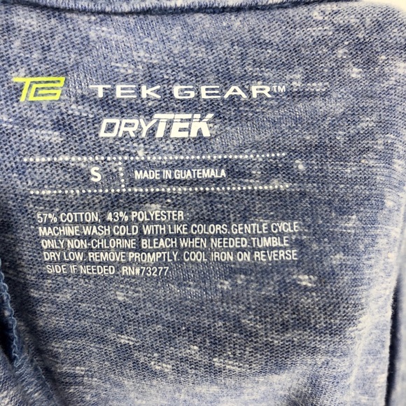 TekGear Dry Tek Small Periwinkle Long Sleeve Top - Picture 5 of 5